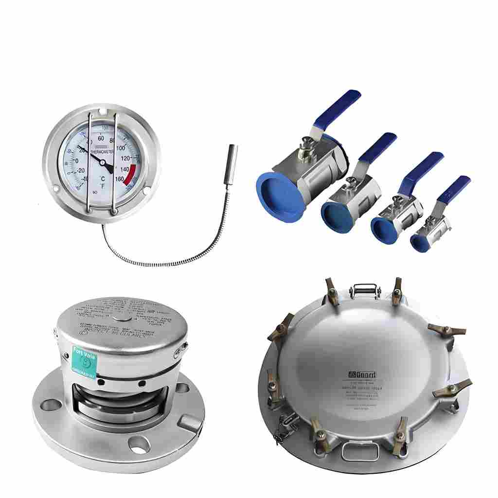 stainless steel tank valves partsISO tankRoad Tank parts
